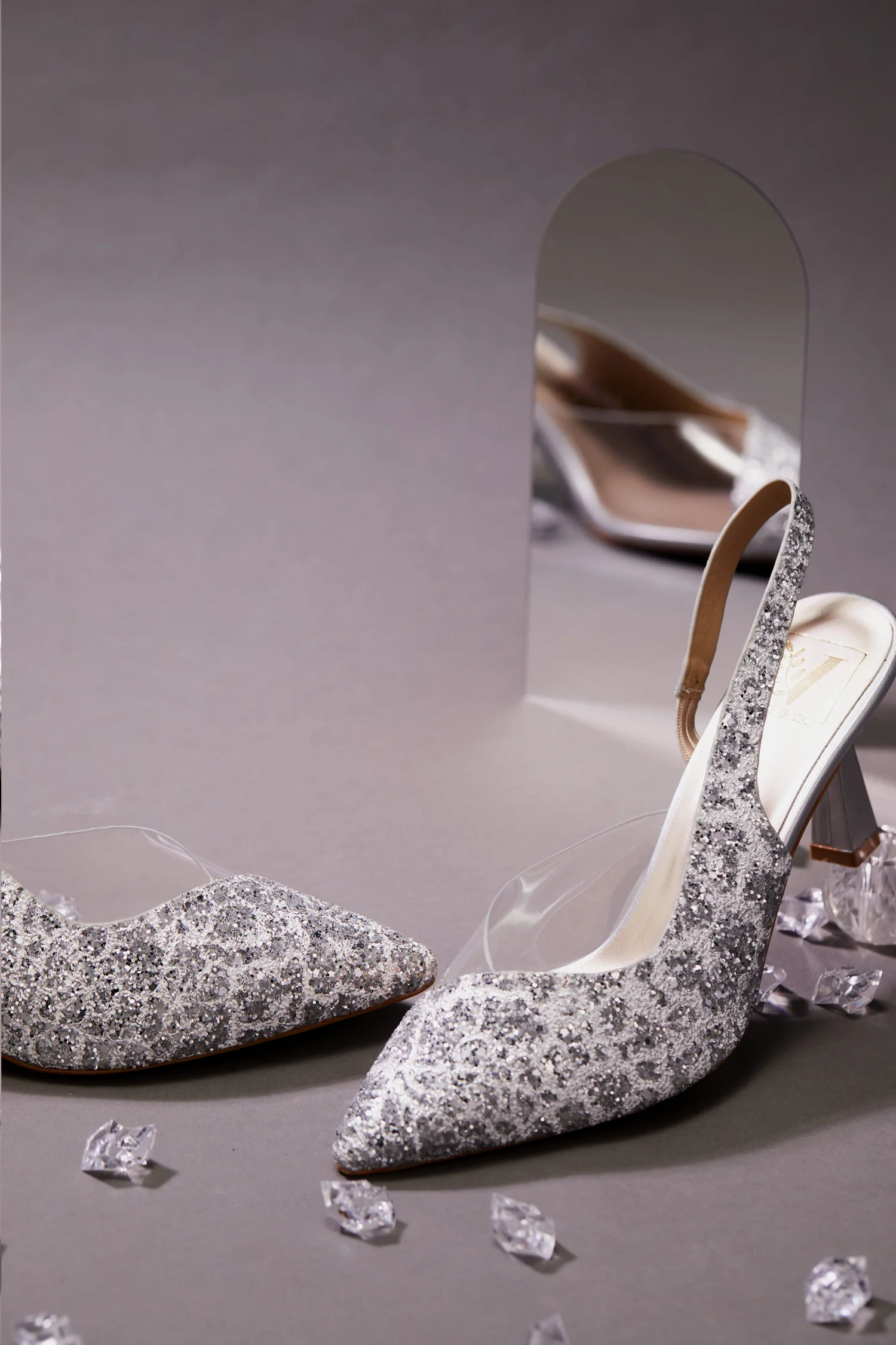 Adele Silver Heels - Image 2