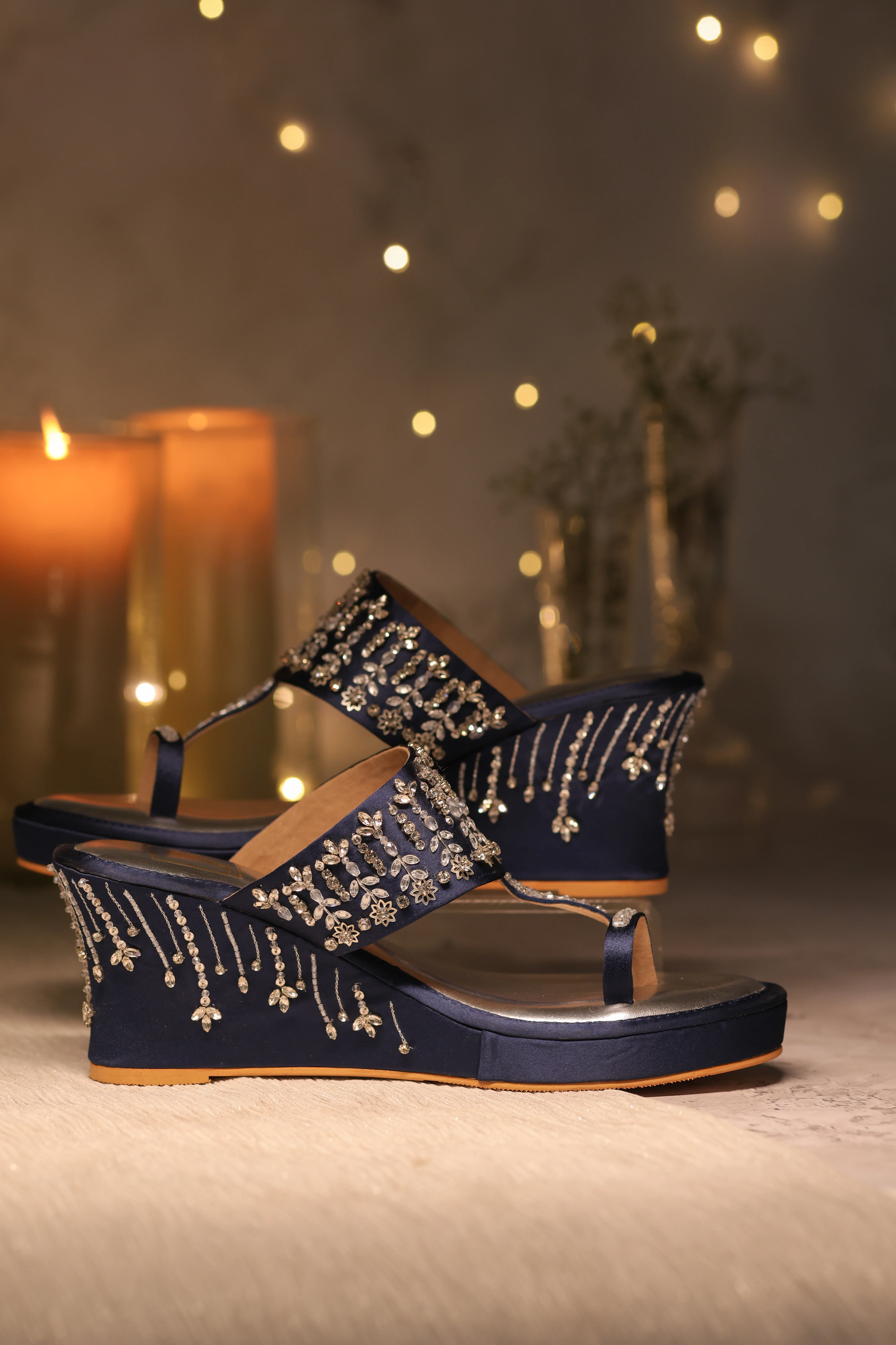 Blue Sitarah Wedges - Image 2