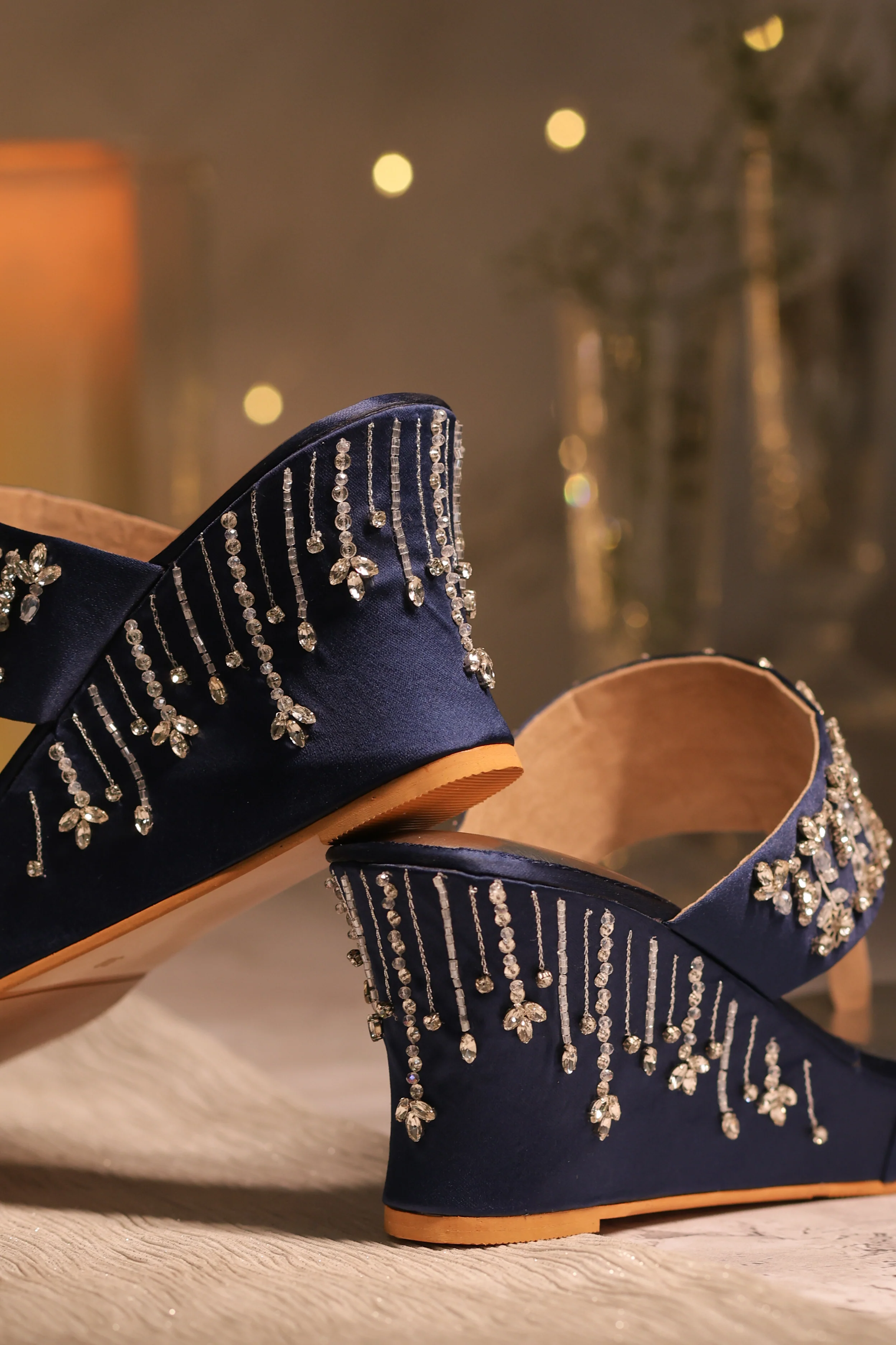 Blue Sitarah Wedges - Image 5