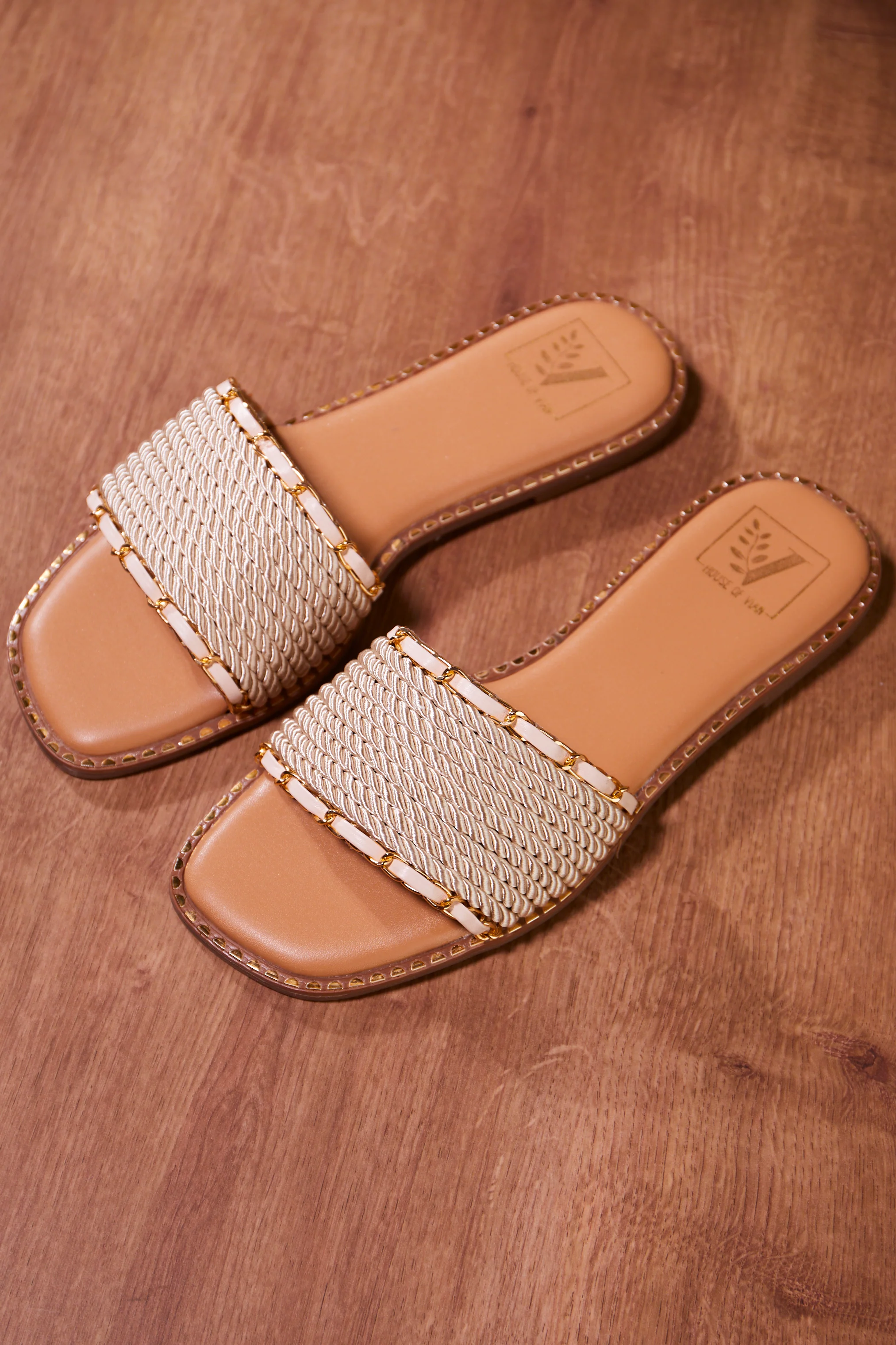 Delilah Gold Flats - Image 4