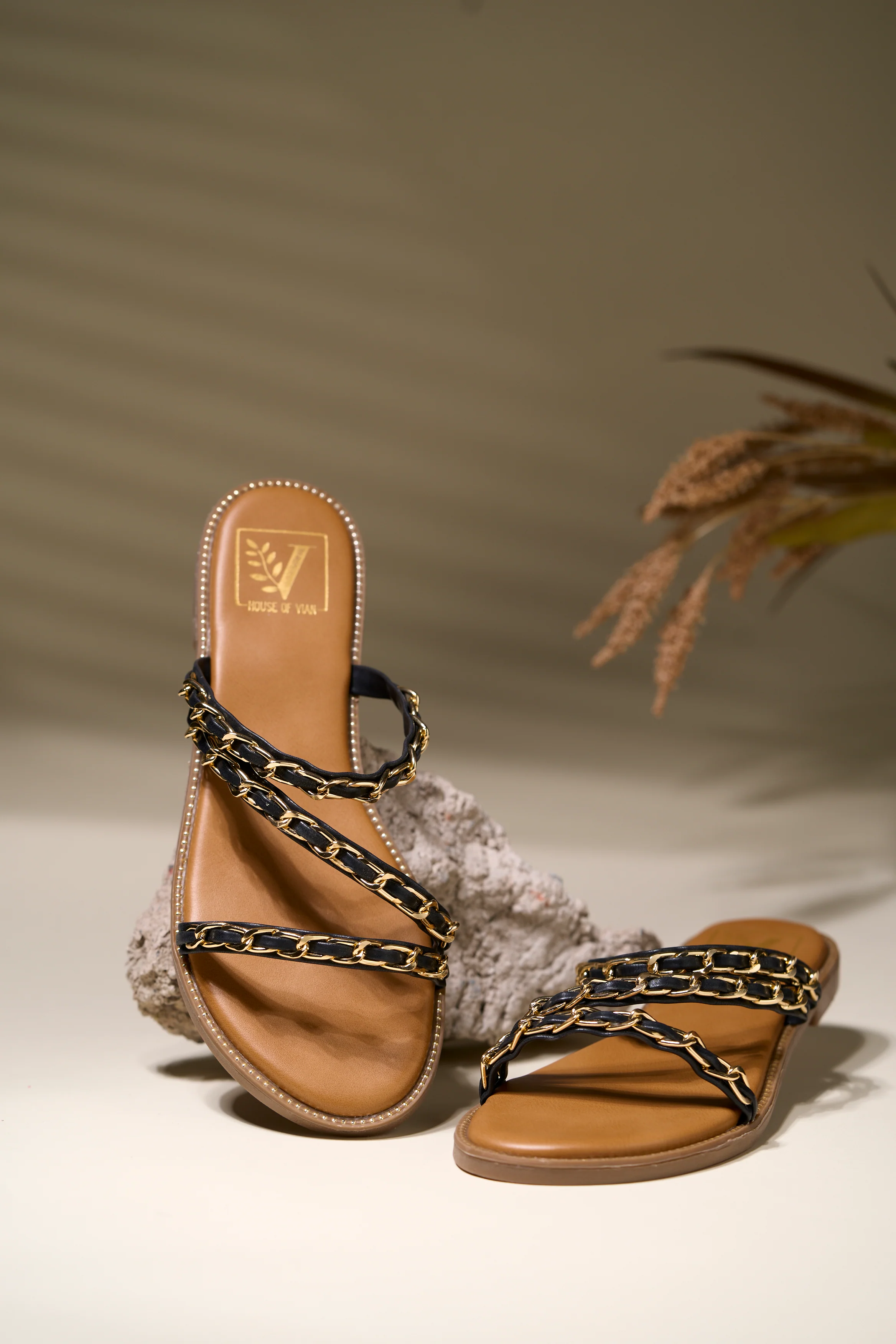 Evelyn Black Flats - Image 2