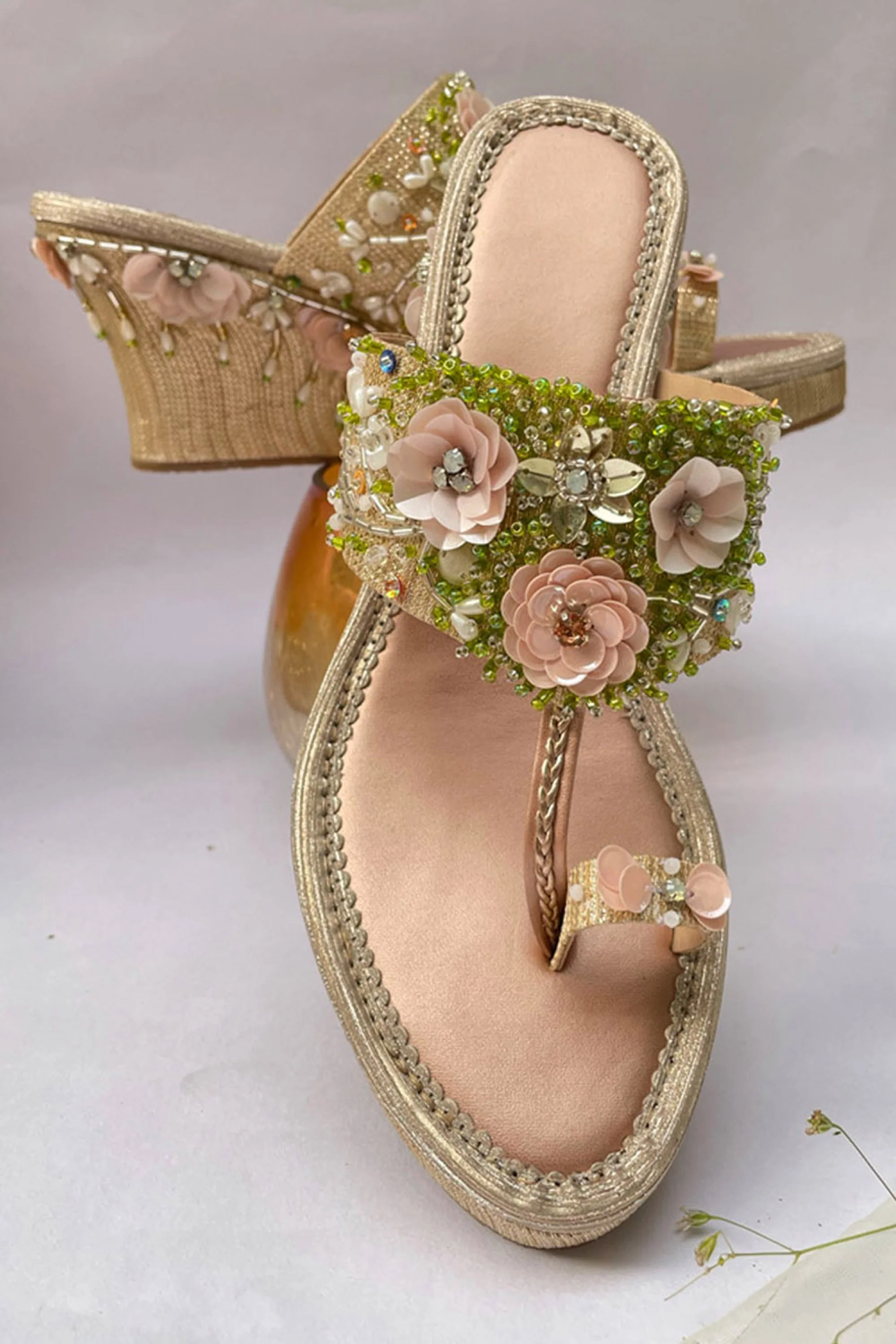 Firdaus Wedges & Clutch Combo - Image 3