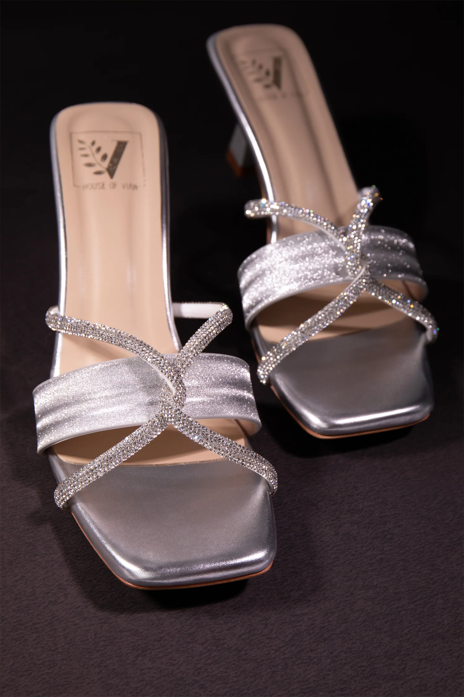 Gabriella Silver heels - Image 4