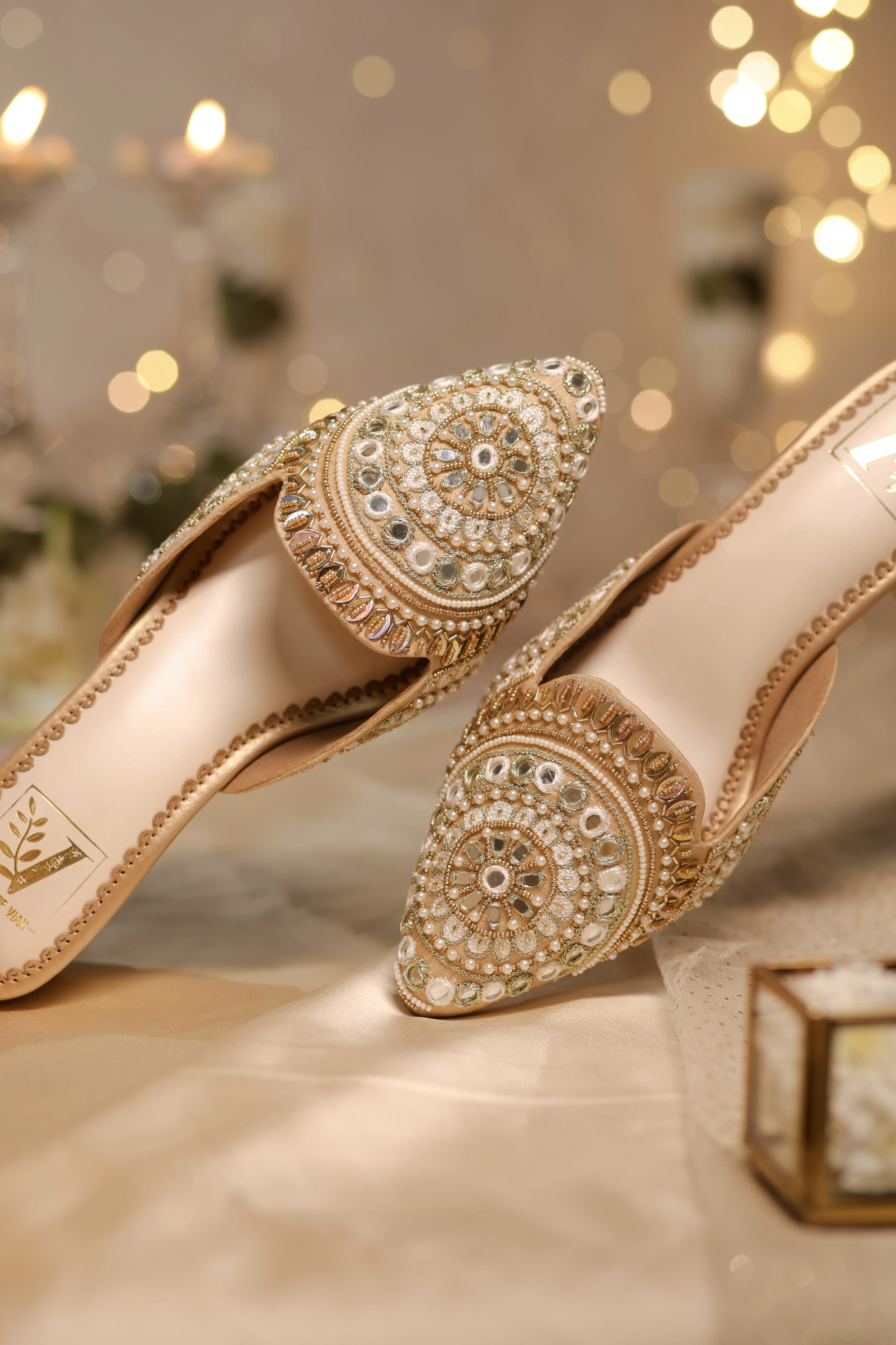 Jharokha Mule Heels - Image 4