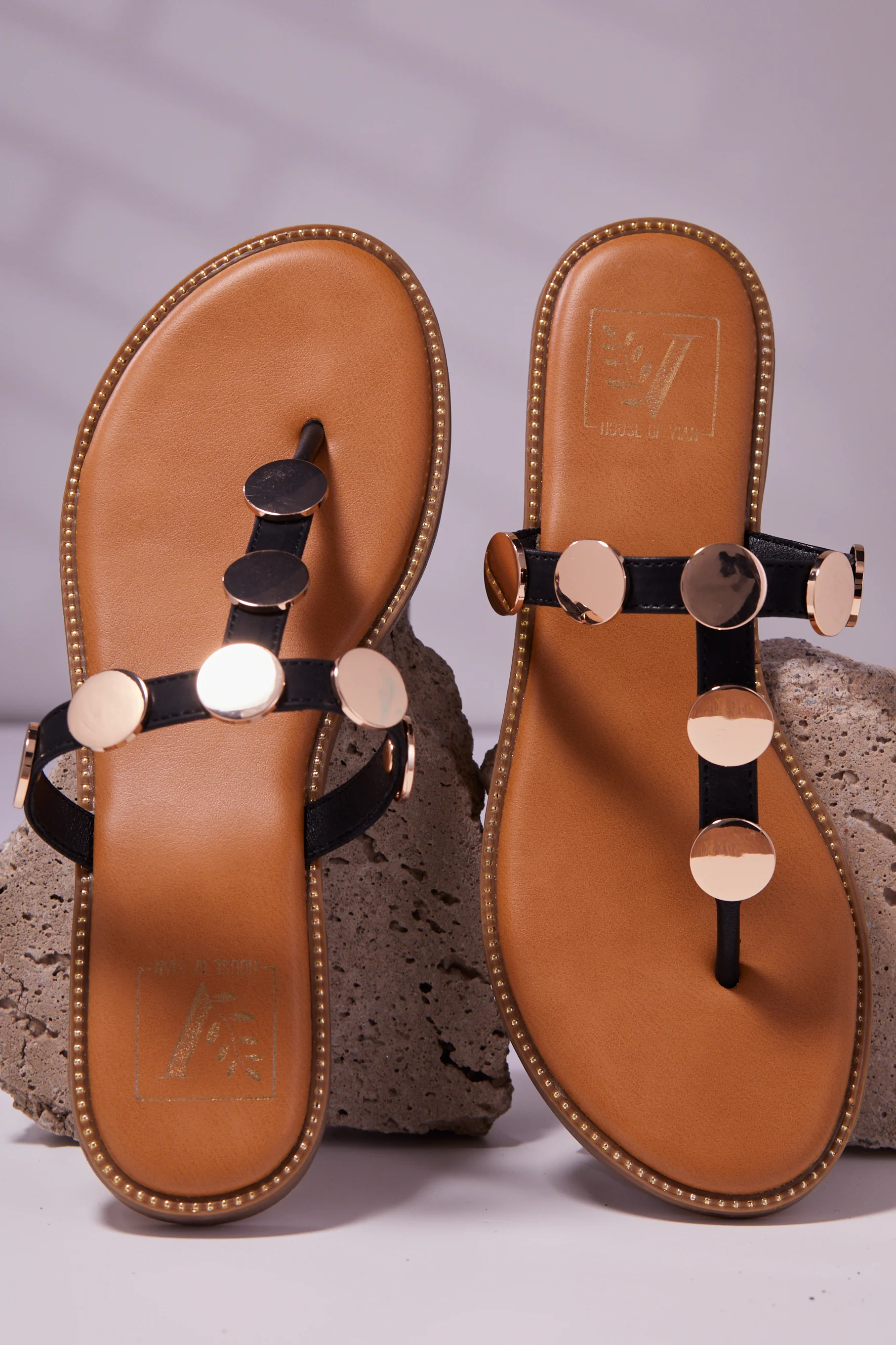 Jolene Black Flats - Image 3