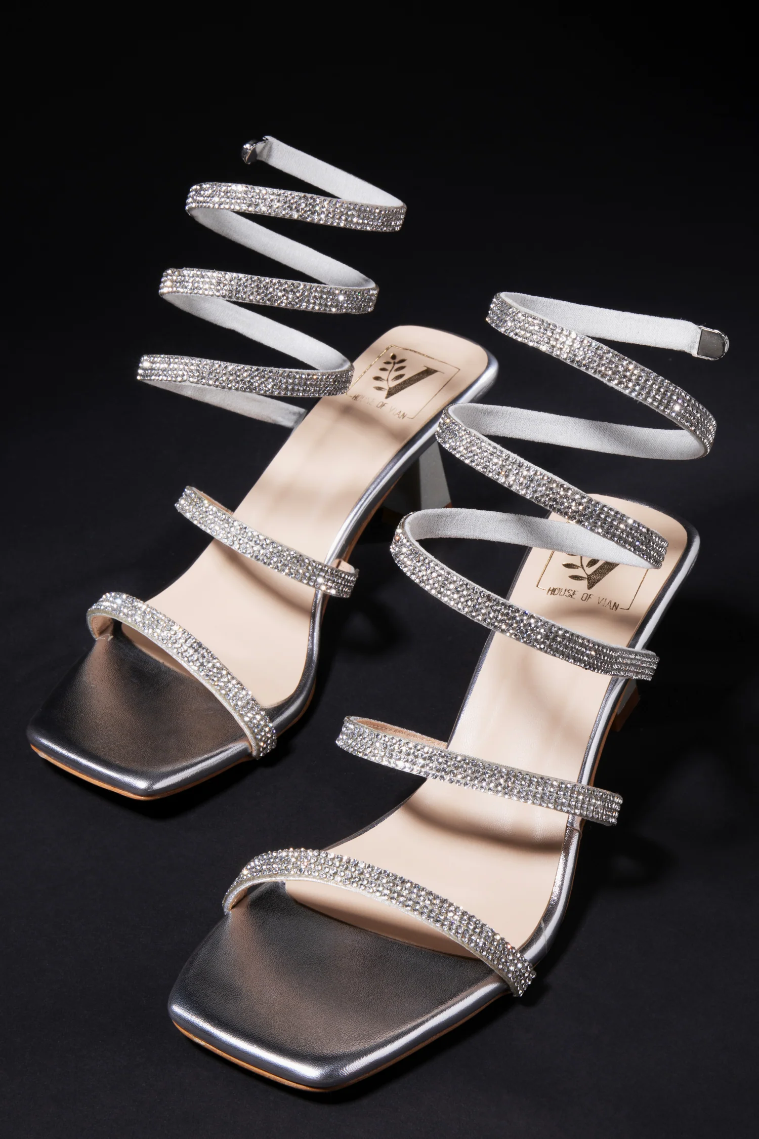 Kate Silver Heels - Image 2