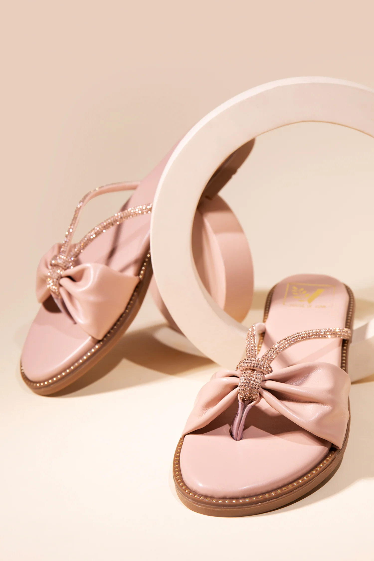 Krystal Nude Flats - Image 2