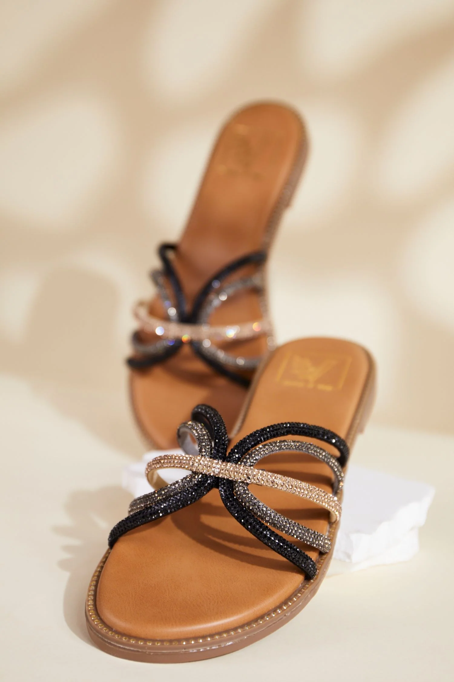Lana Black Flats - Image 3