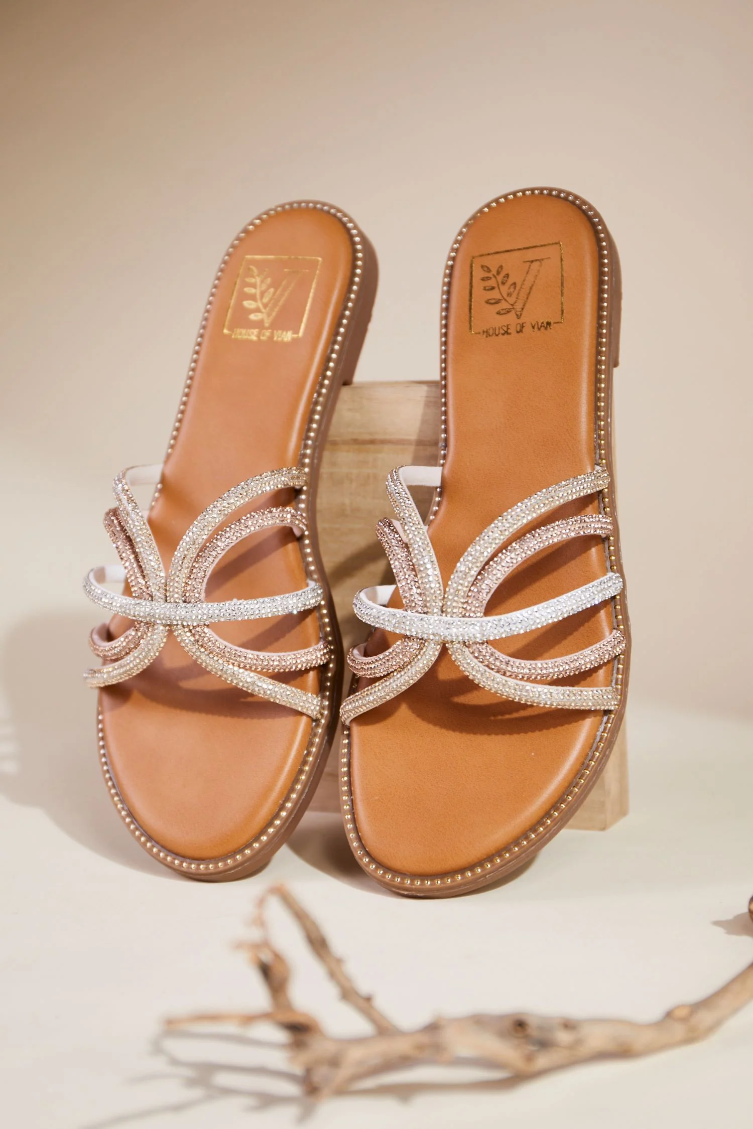Lana Gold Flats - Image 4