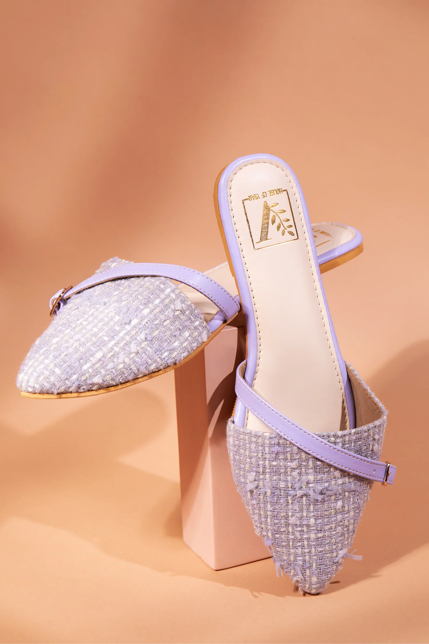 Lilac Loom Mules - Image 3