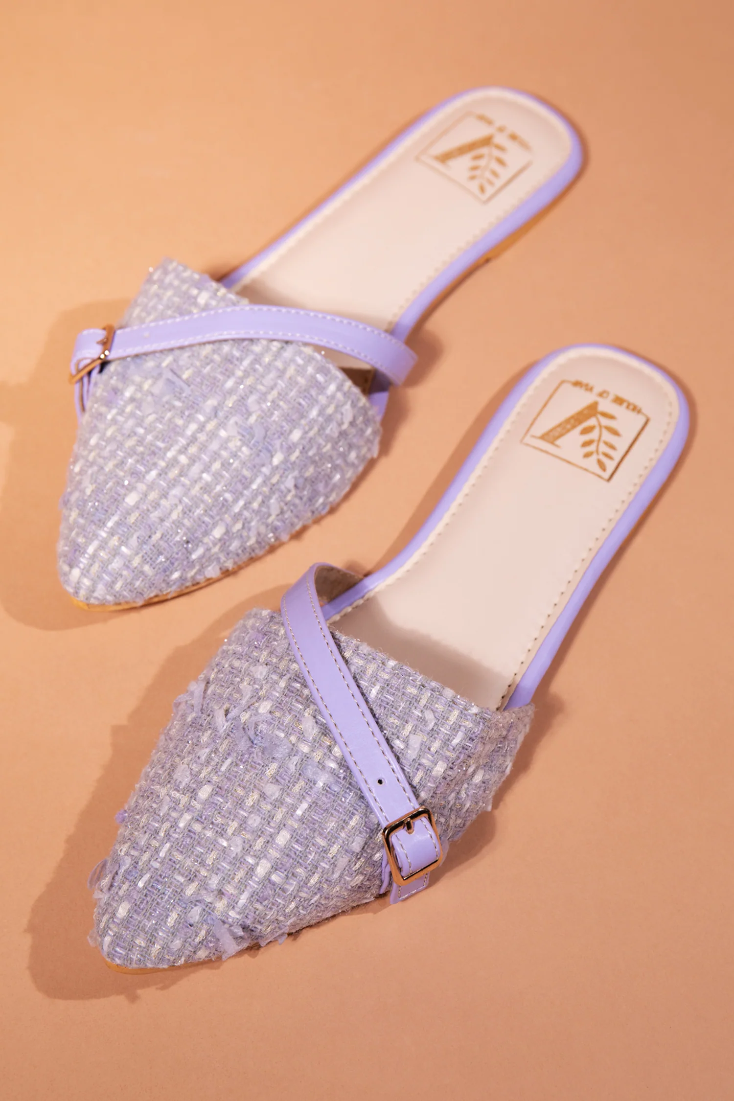 Lilac Loom Mules - Image 4