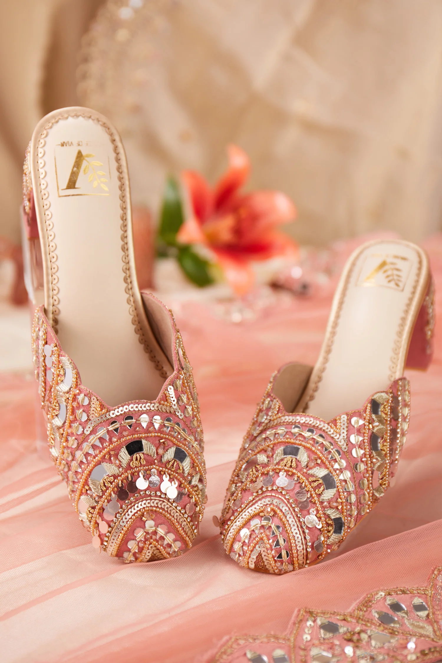Mahnaaz Mule Heels - Image 2
