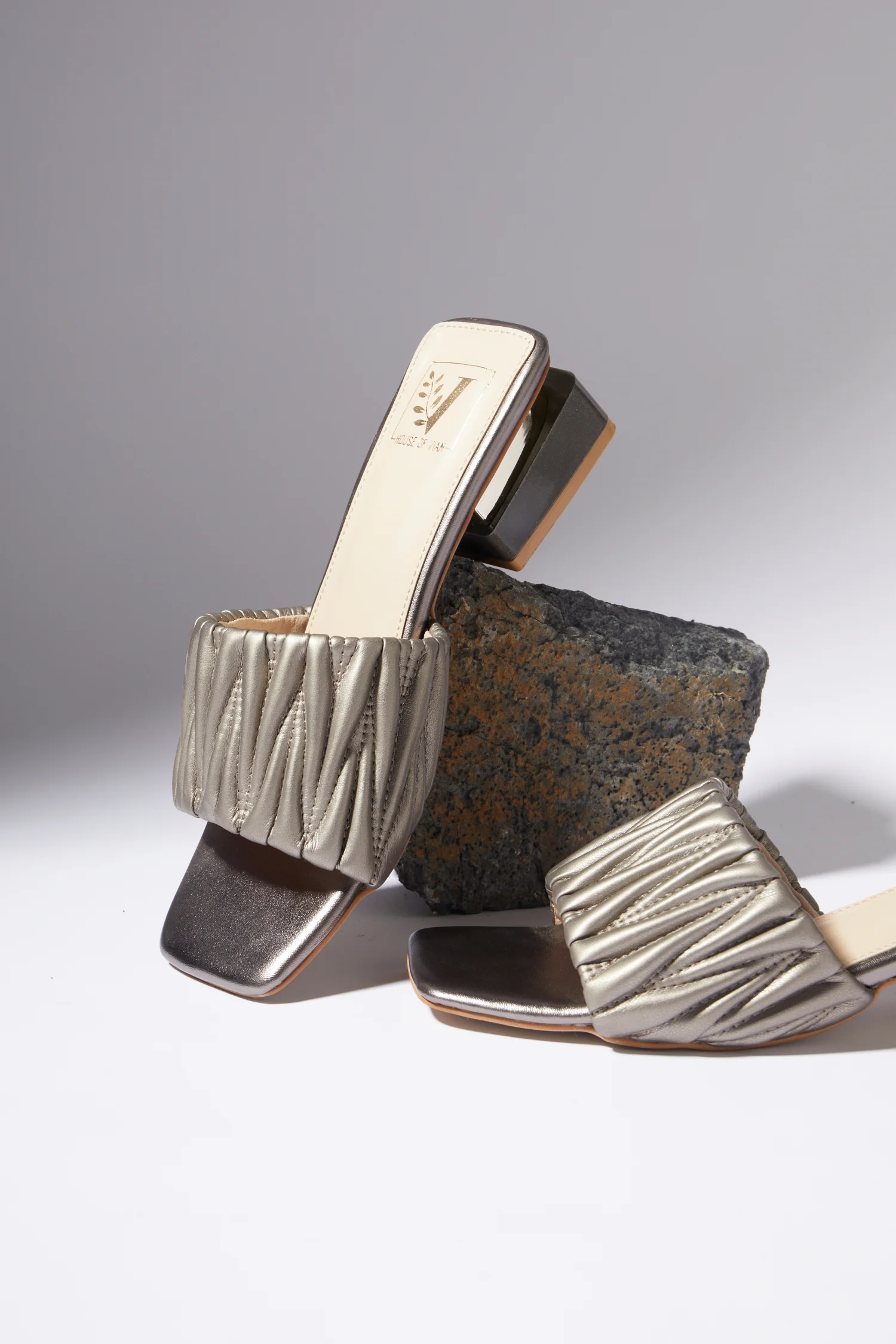 Matilda Metal Heels