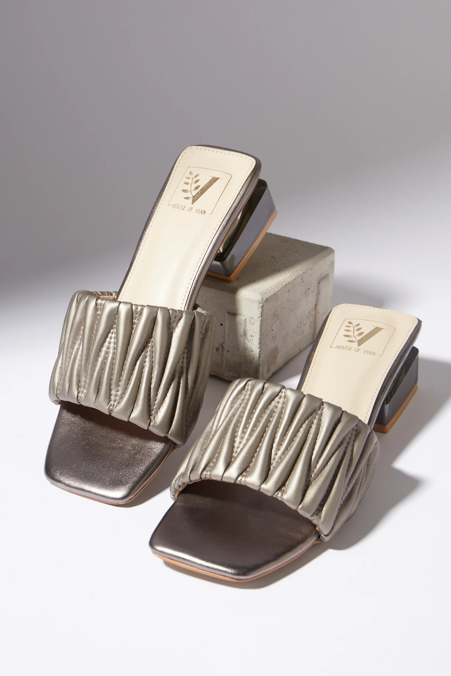 Matilda Metal Heels - Image 4