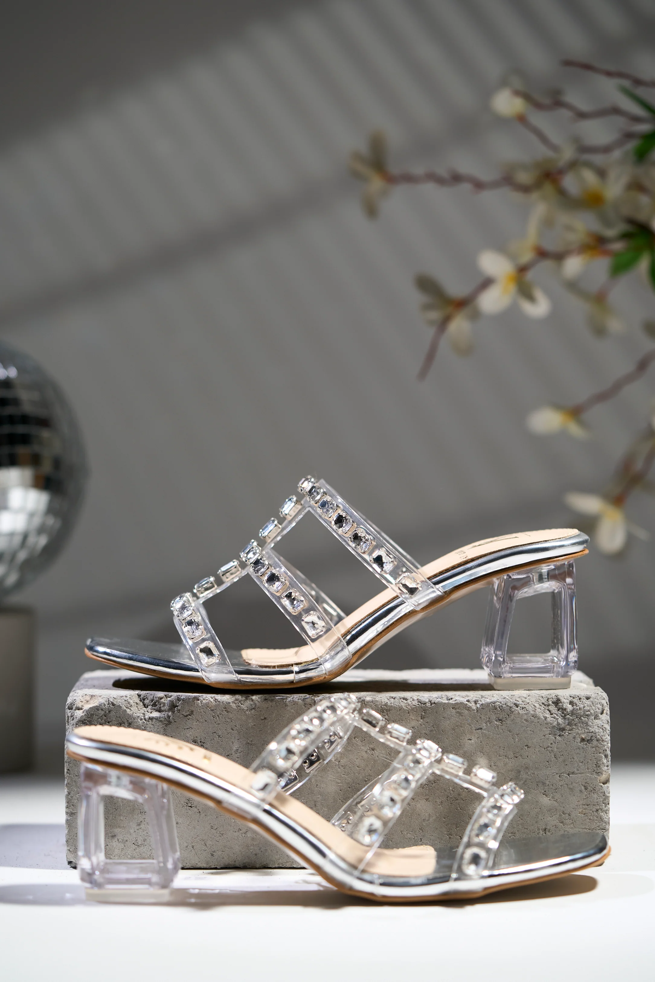 Rihanna Silver Heels