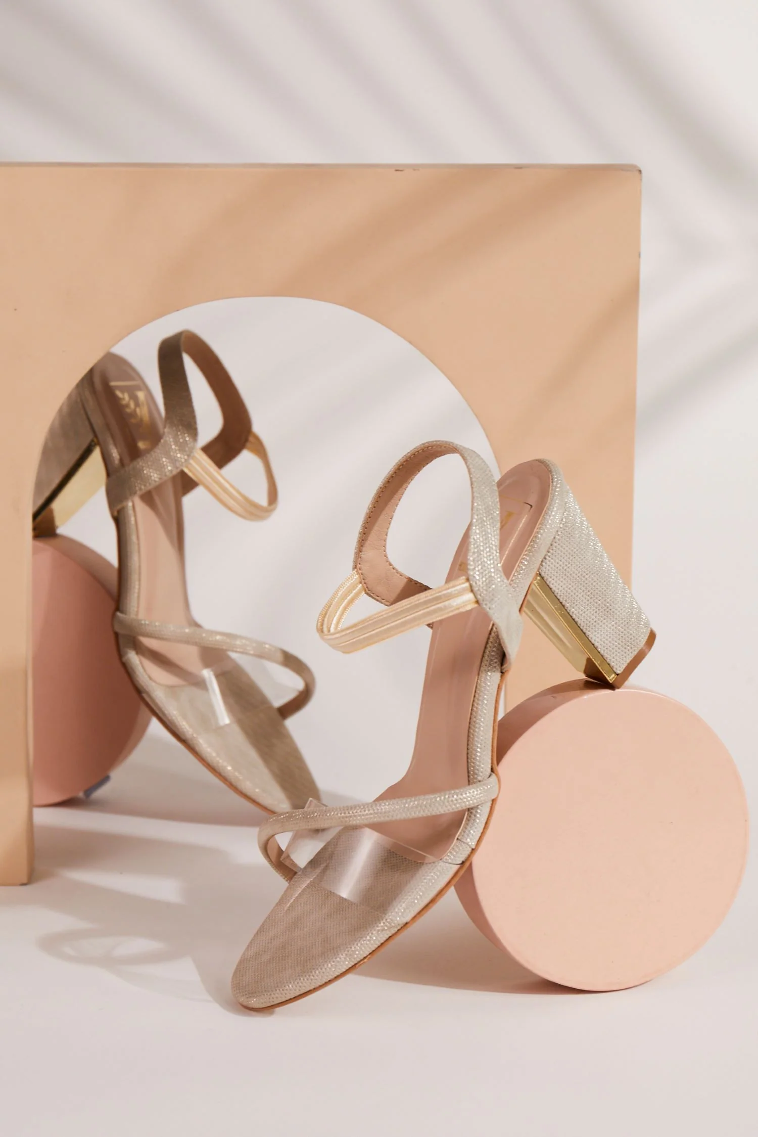 Sabrina Gold Heels - Image 3