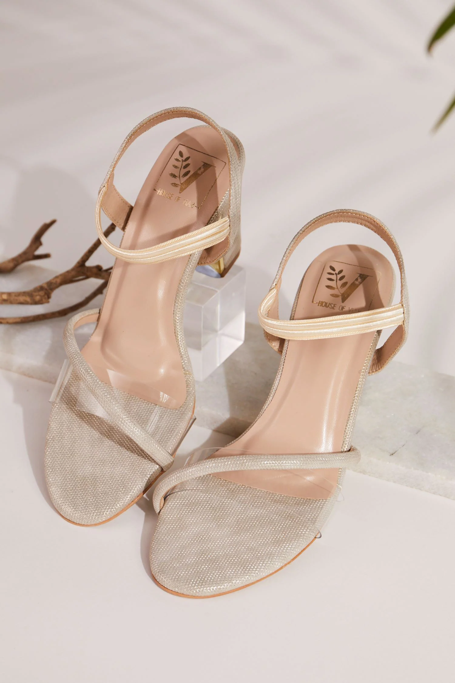 Sabrina Gold Heels - Image 4