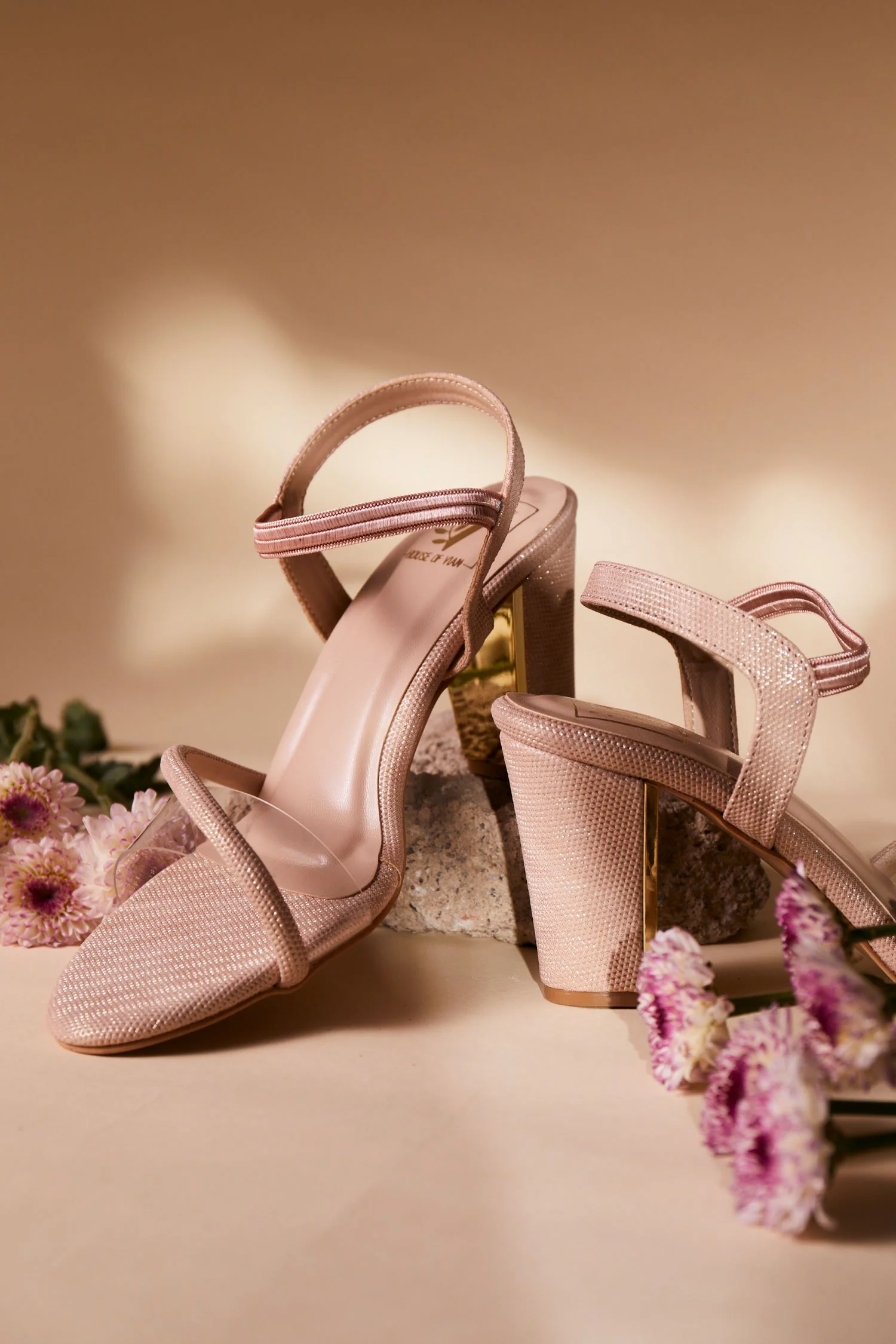 Sabrina Rose Gold Heels - Image 3