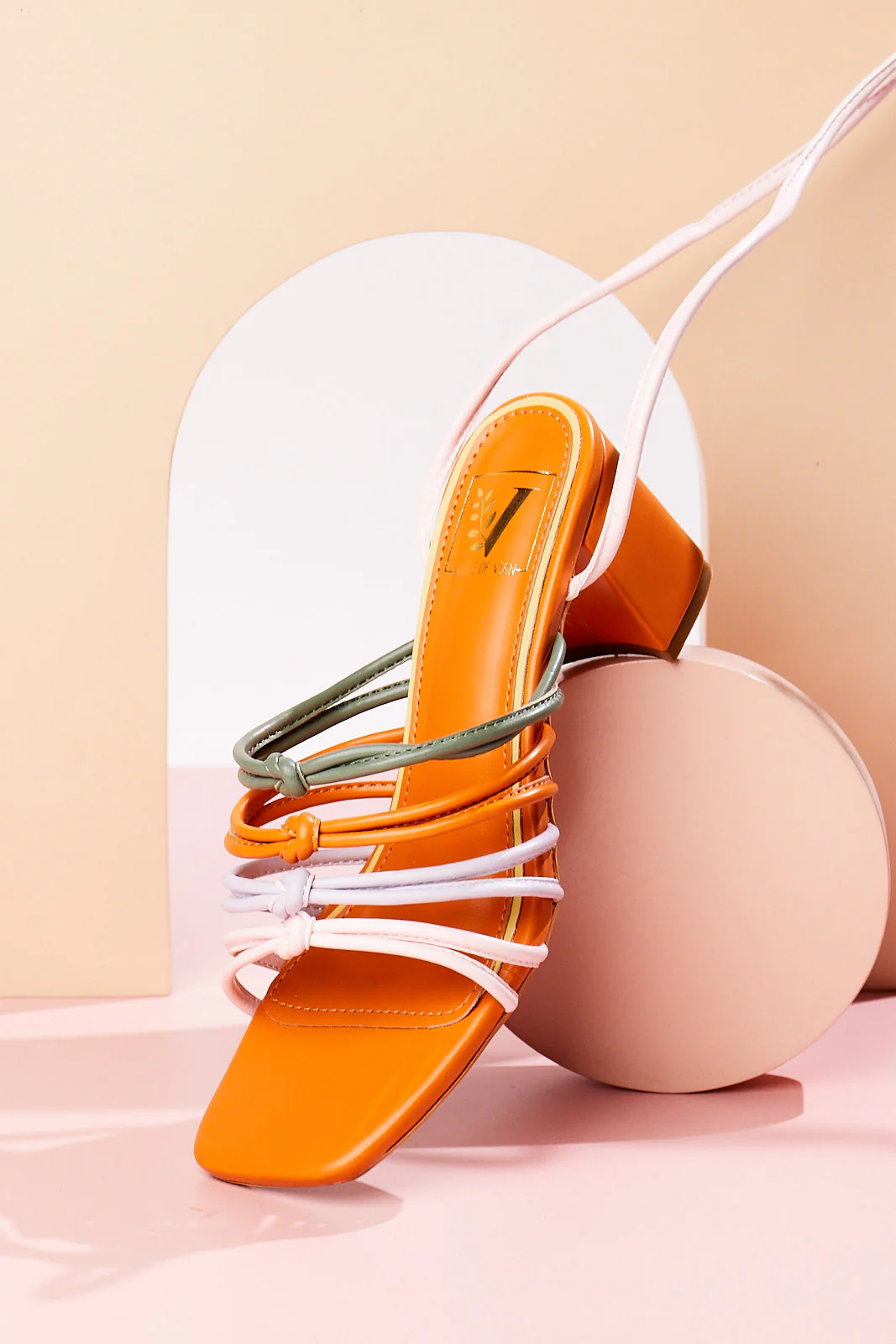 Sarah Tie-up Heels - Image 3