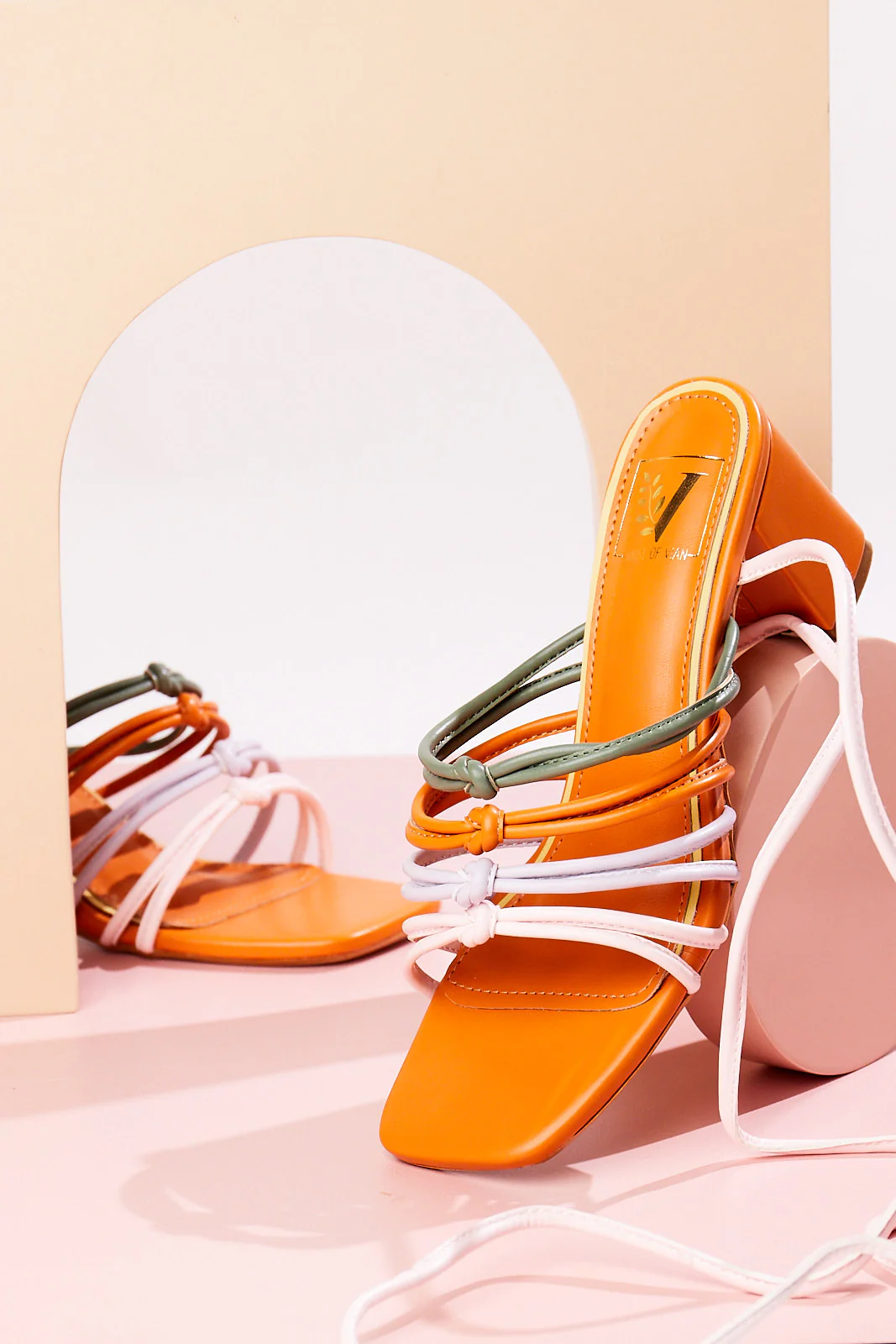 Sarah Tie-up Heels - Image 5