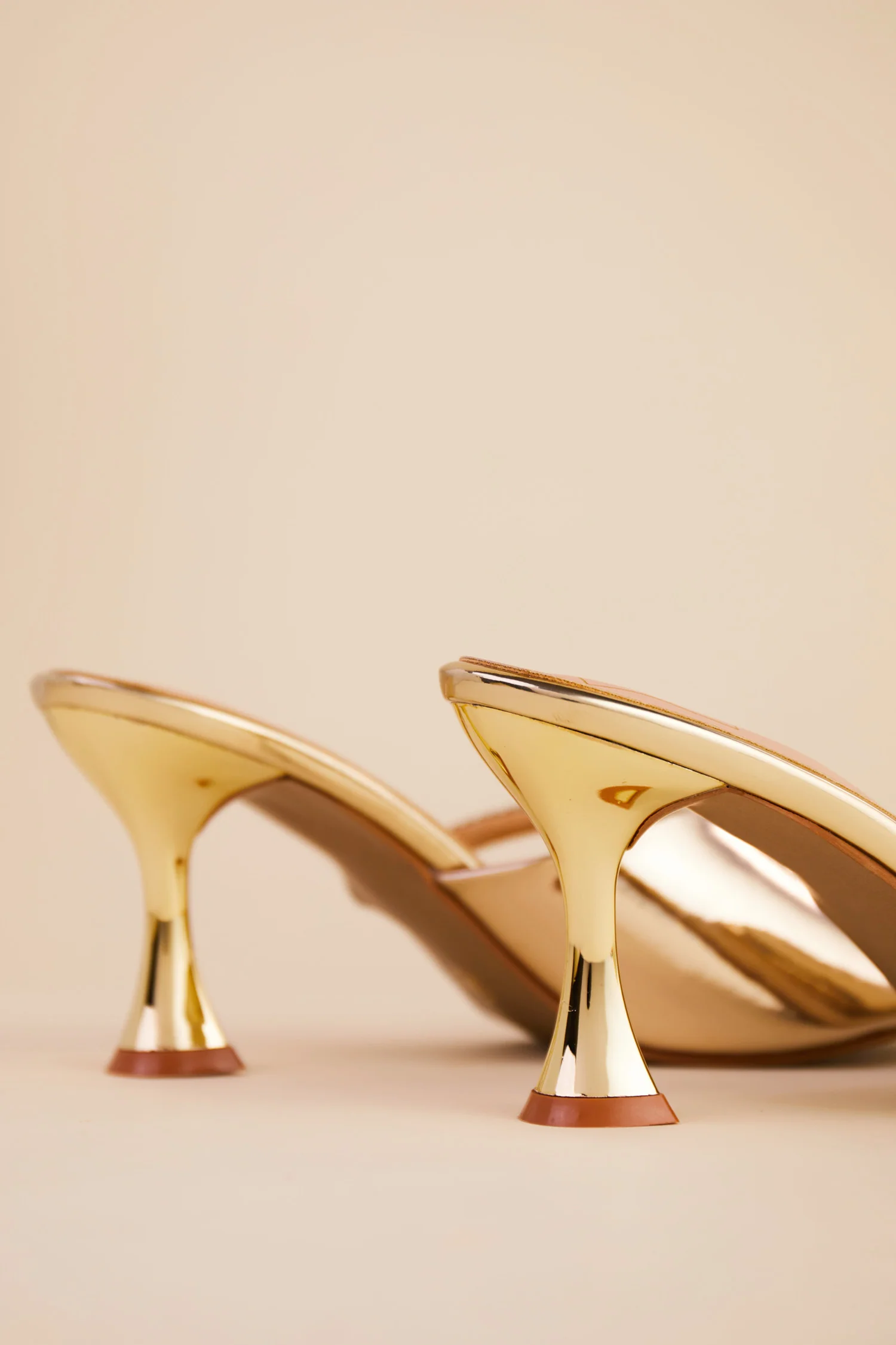 Serena Gold Heels - Image 3