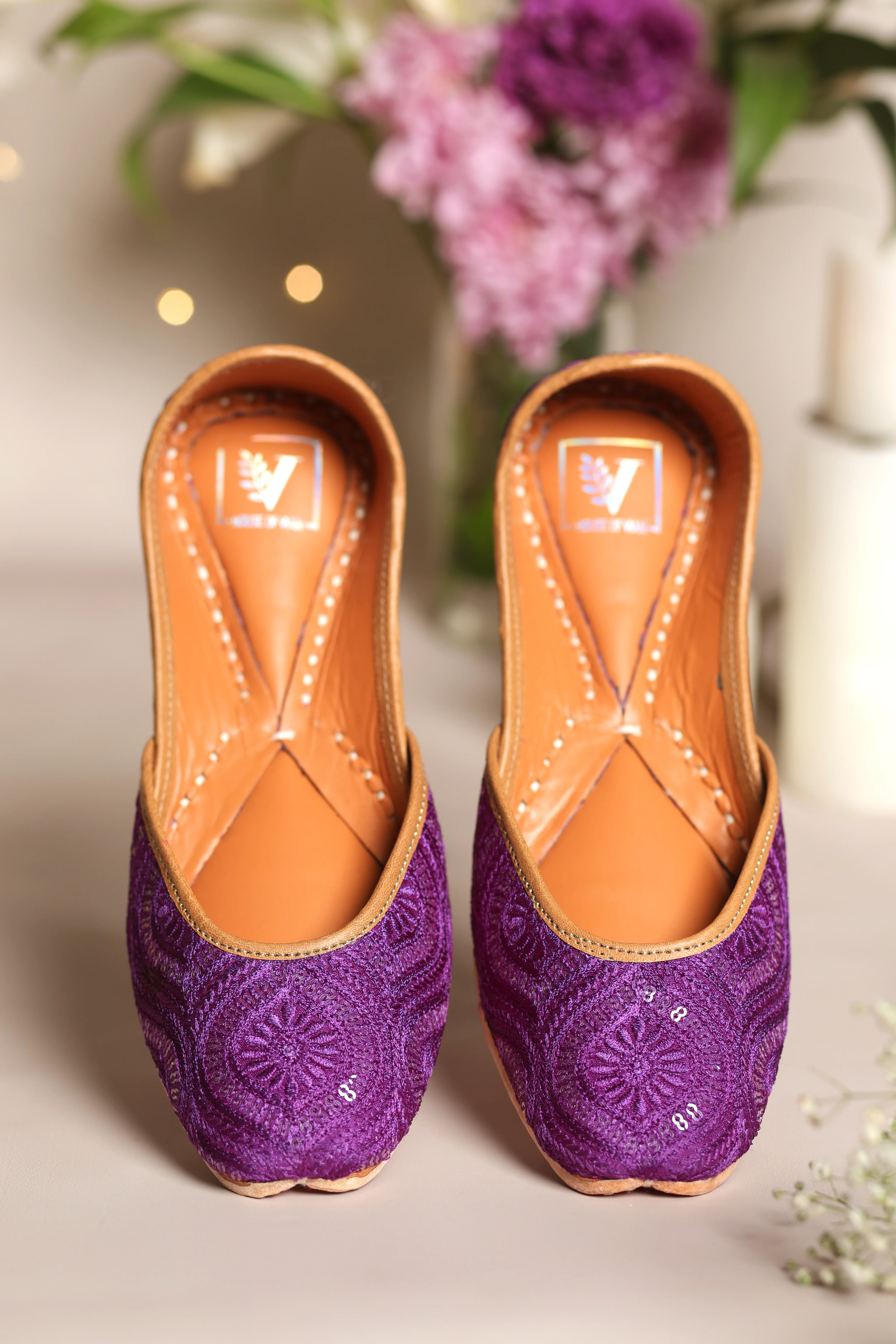 Sultana (Purple) Juttis - Image 2