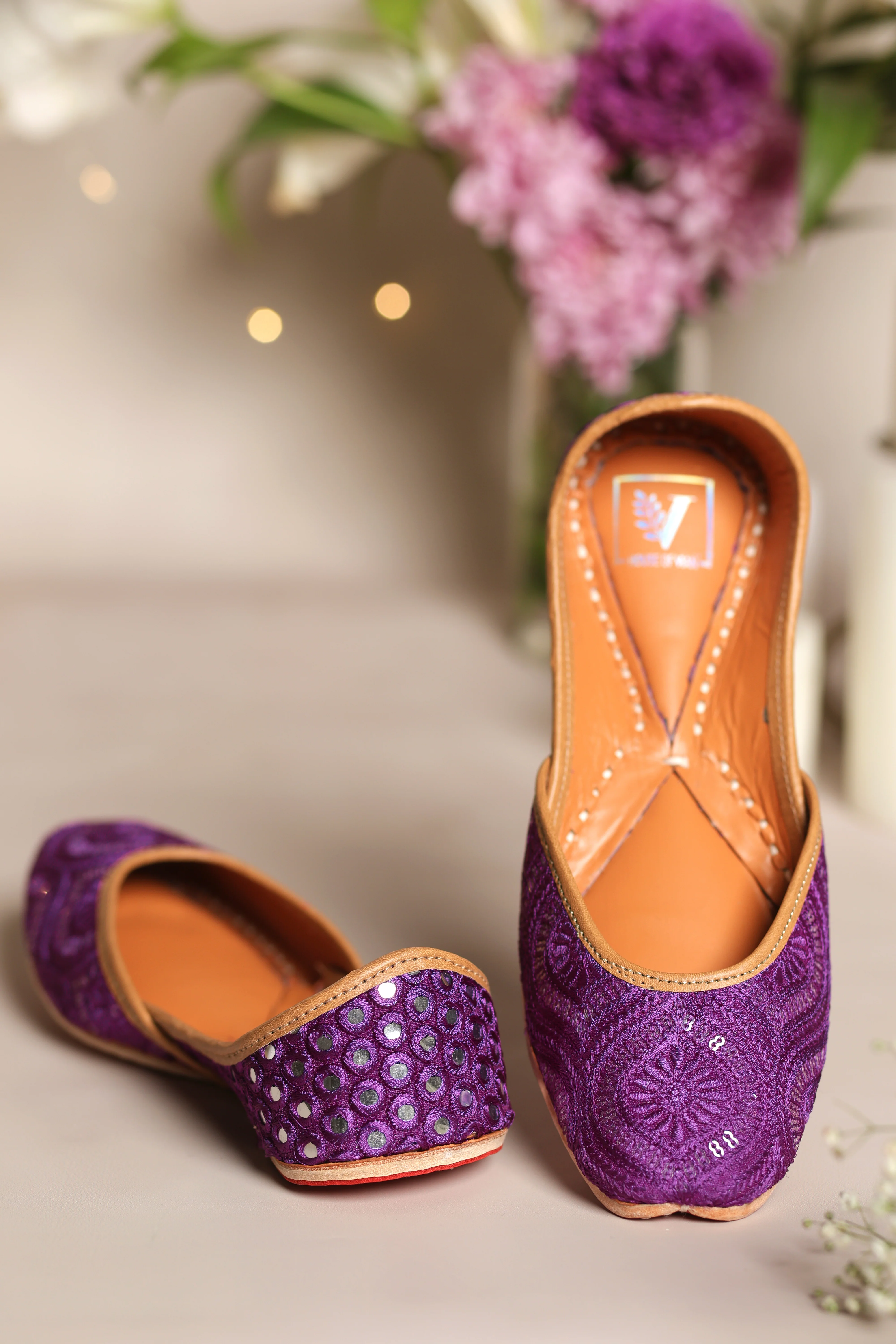 Sultana (Purple) Juttis - Image 3