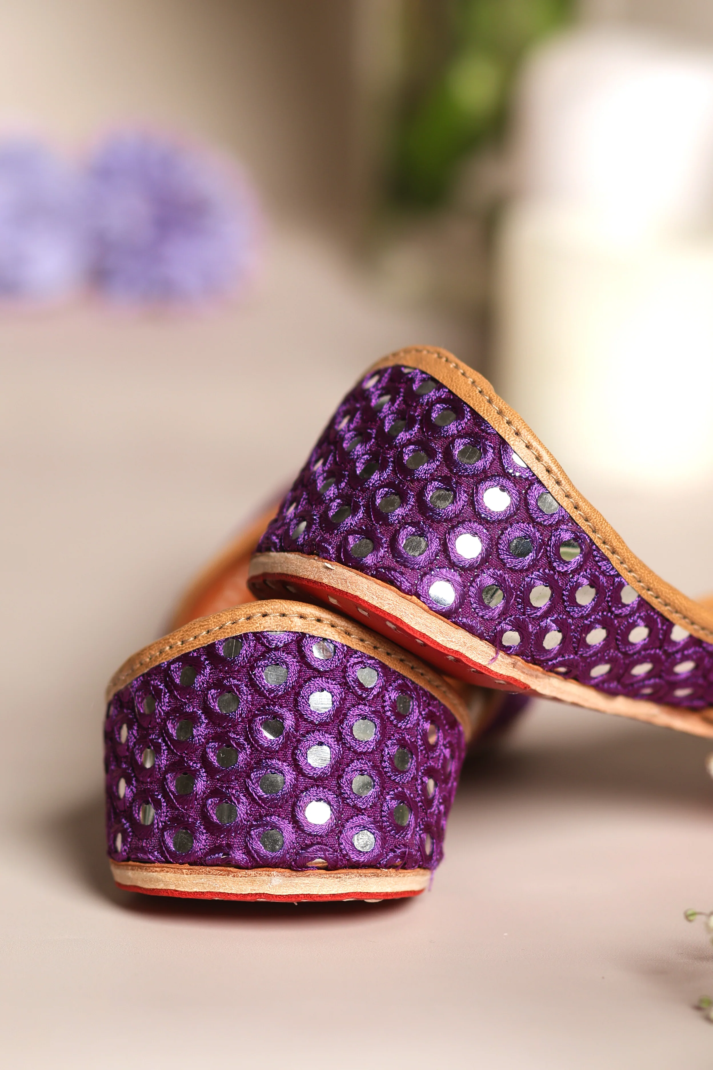 Sultana (Purple) Juttis - Image 4