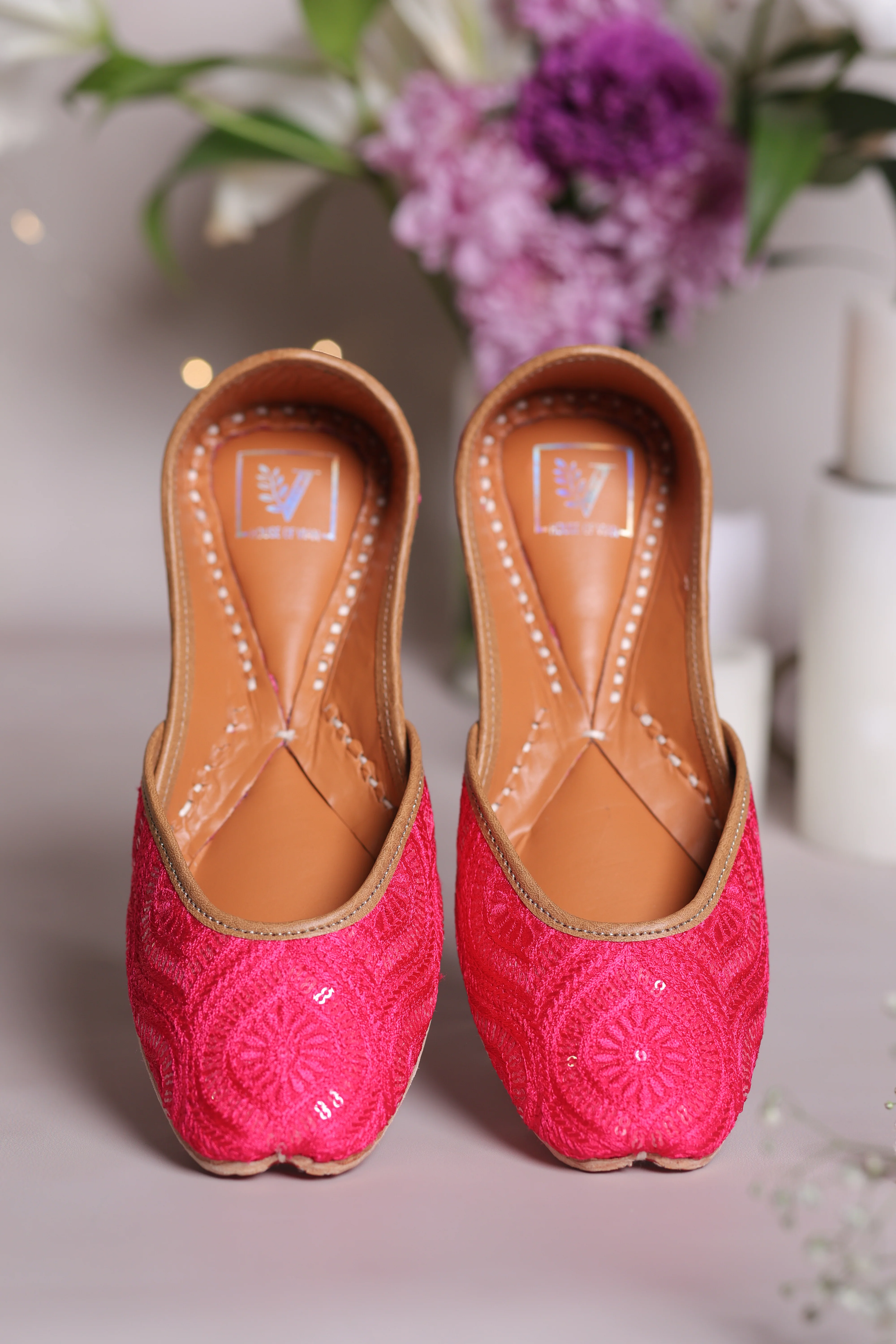 Sultana (Rani Pink) Juttis - Image 2