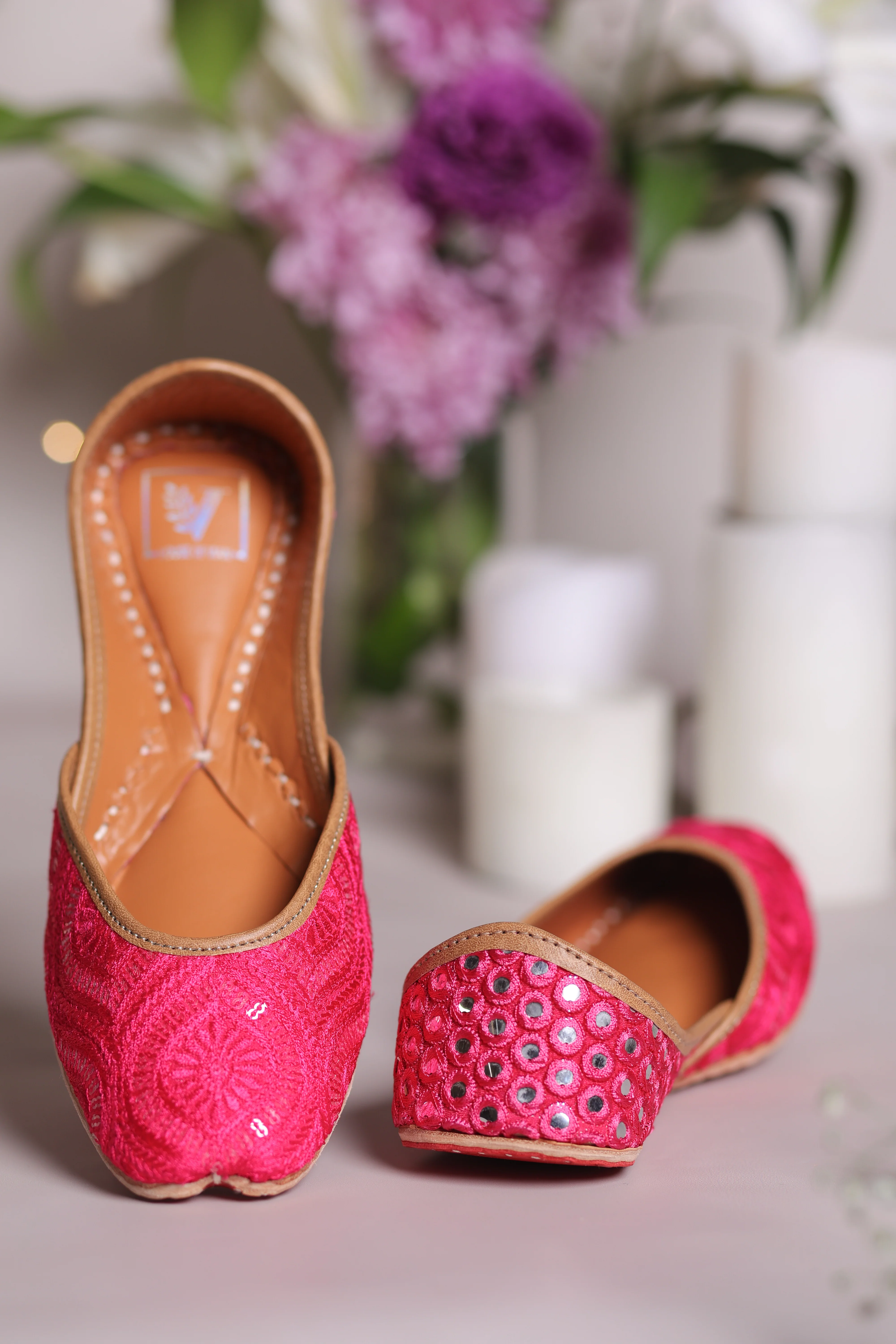 Sultana (Rani Pink) Juttis - Image 3