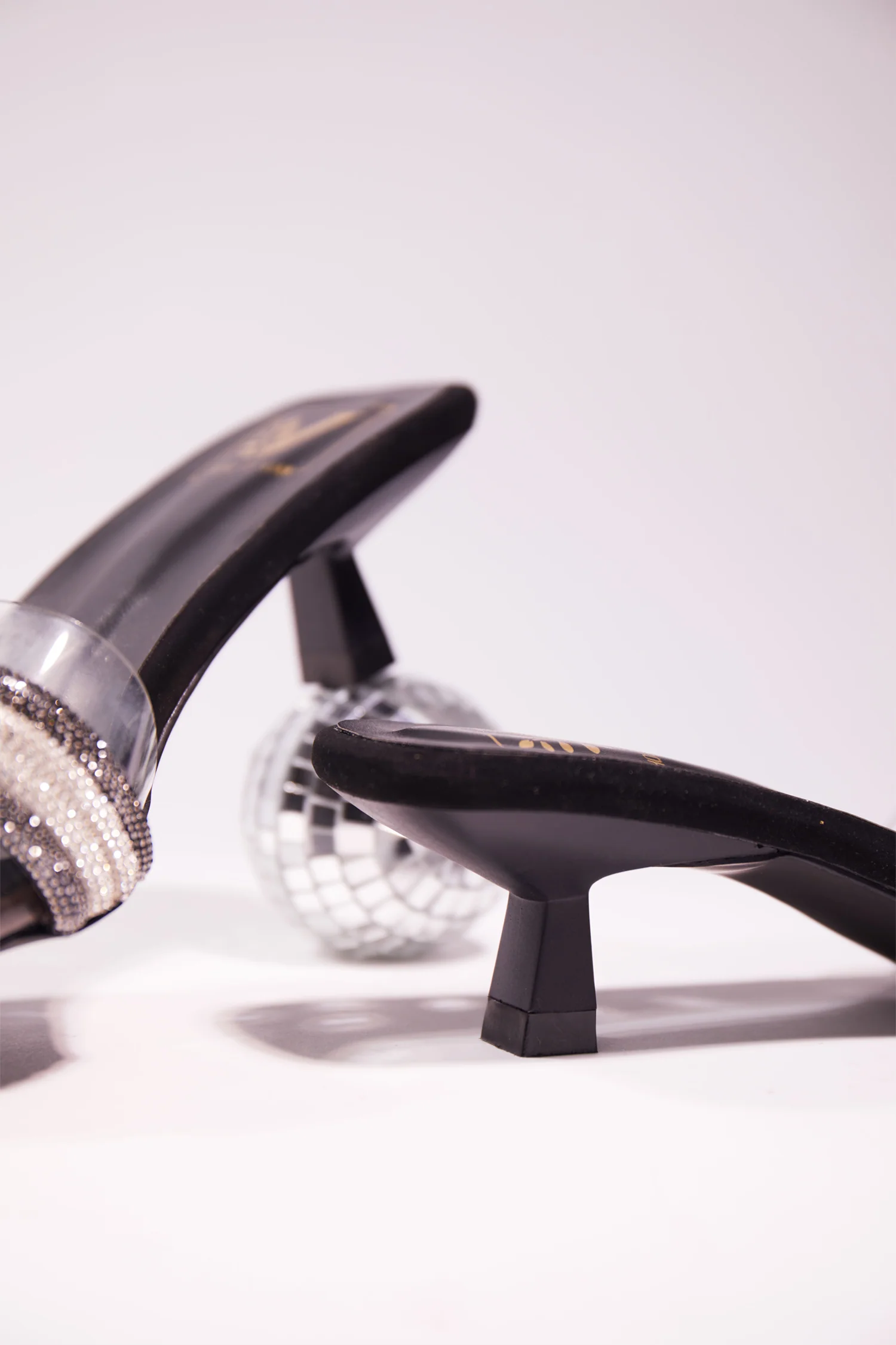 Valentina Black Heels - Image 4